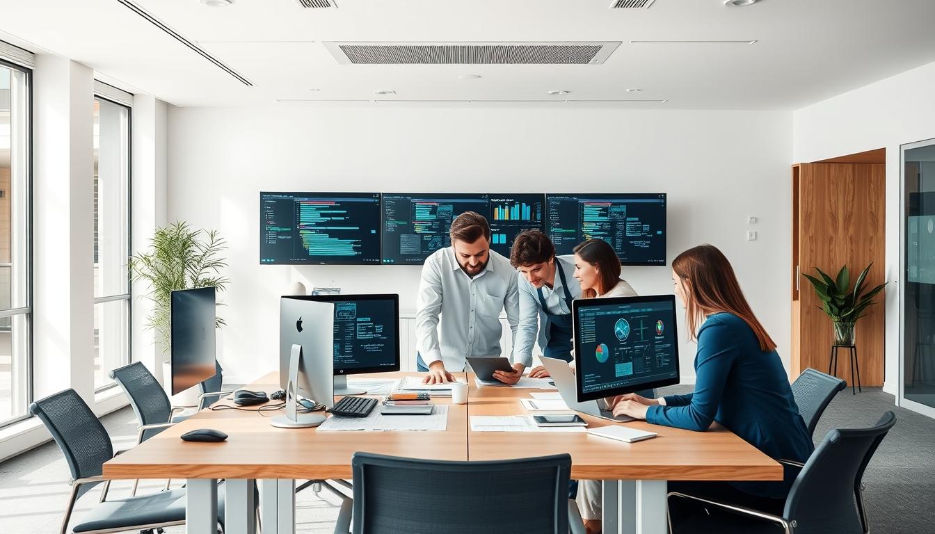 Custom software development for business processes